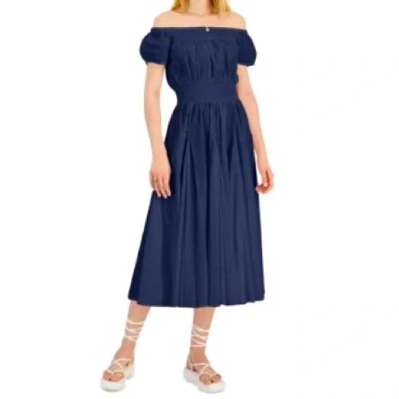 midi dress with bow self-portrait - Pink Lace Diamante Bow Midi Dress